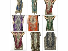 1x 2 Long Kaftan dress Hippy Boho Maxi Plus Size Women CTunicDress NightGown 2Pc