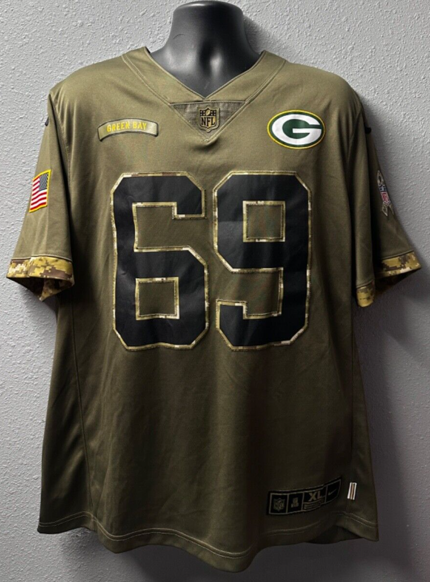 NFL Green Bay Packers #69 David Bakhtiari Nike Football Jersey