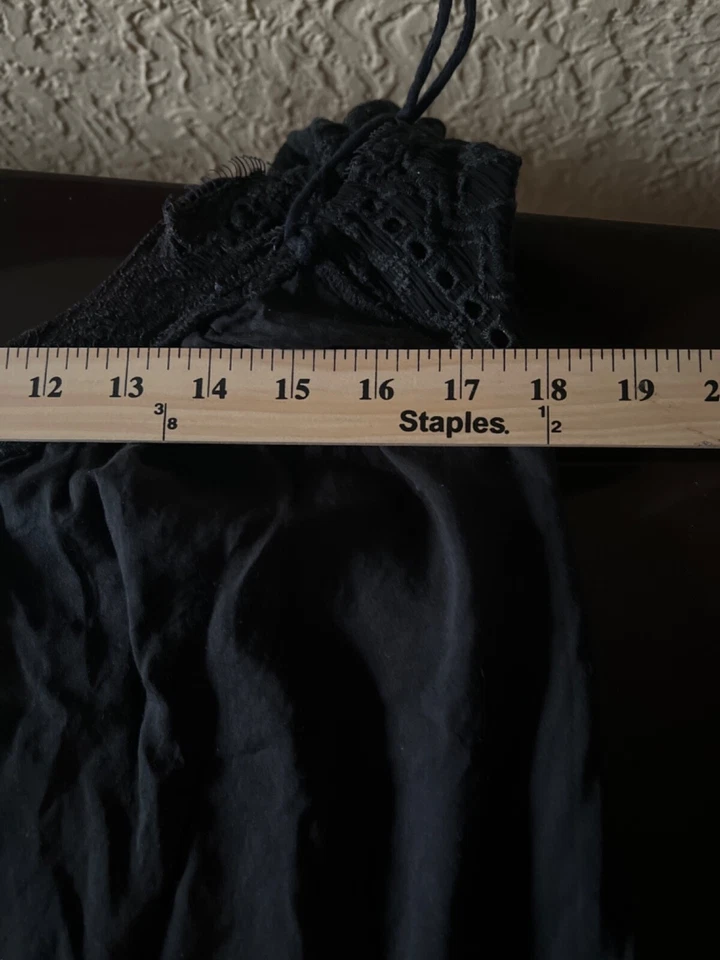 Vestido Gypsy 05 Romántico Mujer Encaje Alto/Bajo Hombros Boho Tendencia.XS Foto 3 de 4