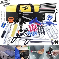 PDR 109x Car Body Dent Puller Rods Tool Paintless Hail Damage Remover Repair Kit