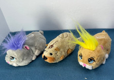 Zhu Zhu Pet Hamsters Lot Of 3