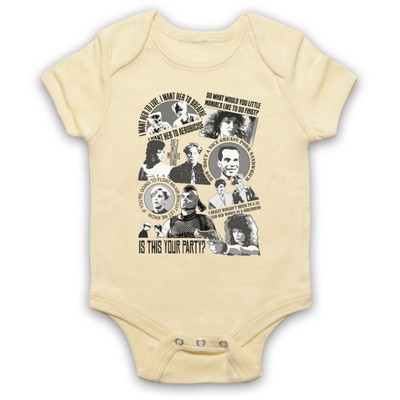 WEIRD SCIENCE 80er SPOILER INOFFIZIELLE SCI-FI-KOMÖDIE FILM BABY WACHSEN BABYANZUG GESCHENK