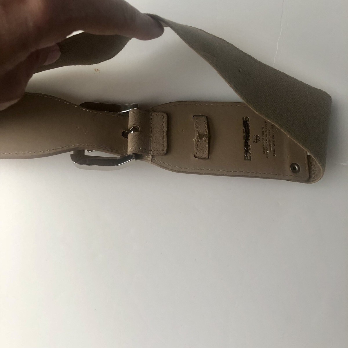 Express Waist Belts Bundle size XS/S. - black waist belt - taupe waist belt gold Express Waist Belts Bundle size XS/S New | Mercari main image 3