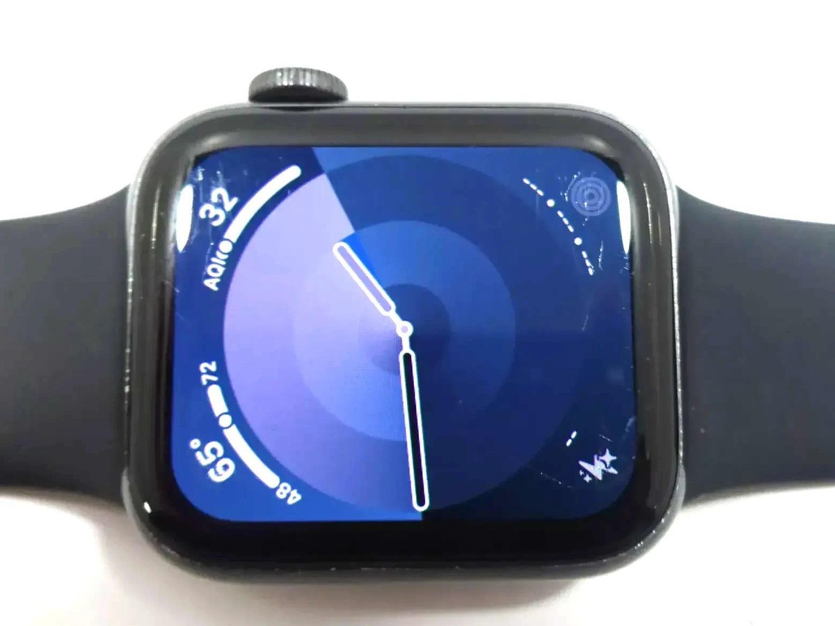 APPLE Watch Series SE GPS - 40MM Aluminum Case A2351 - Black | eBay