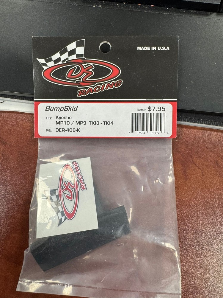 DE Racing  DER-408-K Bump Skid Kyosho MP9 TK13