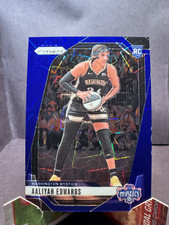 2024 Panini Prizm WNBA - Aaliyah Edwards #70 Blue Velocity Prizm (RC)