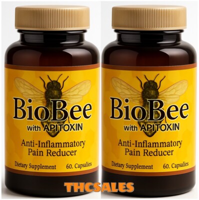 2 Biobee Anti-inflammatory Joint Support Miracle Plus Bee Pain Relief Pills