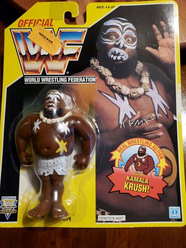 WWF Kamala Hasbro World Wrestling Federation MOC ...