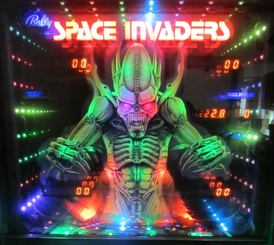 SPACE INVADERS Complete LED Lighting Kit custom SUPER BRIGHT PINBALL LED KIT - Image 3 of 4