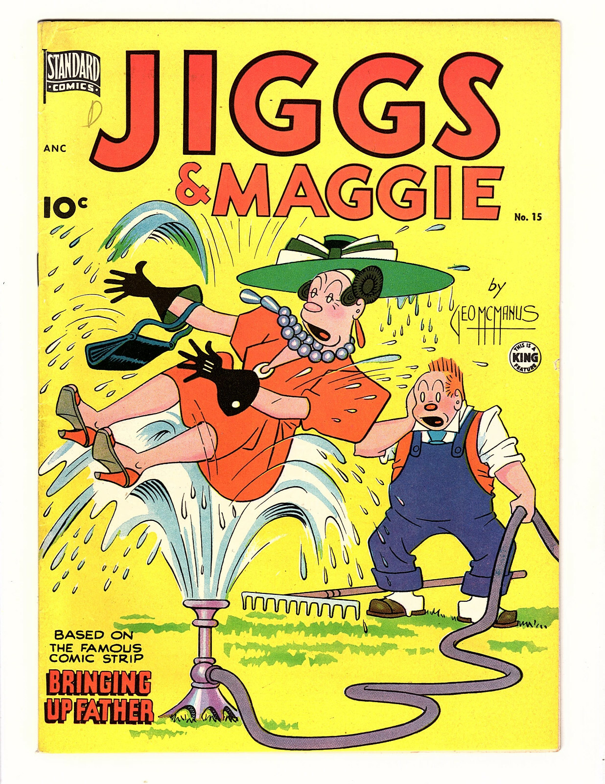 Jiggs & Maggie 15 (1950, Standard) FN/VF Bringing Up Father