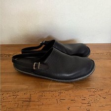 Native Earth 100% Leather Handmade Renaissance Slip Back Clogs