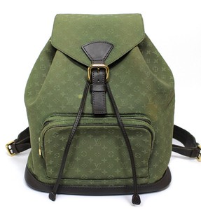 green louis vuitton backpack