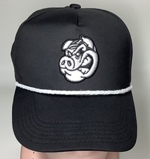 Vintage Melonwear Rockford Ice Hogs SnapBack Black AHL Hat