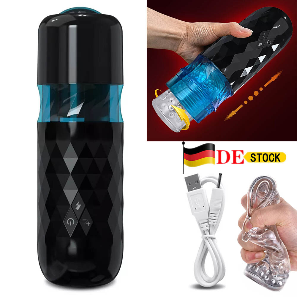 Elektrischer Masturbator Handfrei Cup Mit Taschenmuschi Vaginal Sex Spielzeug