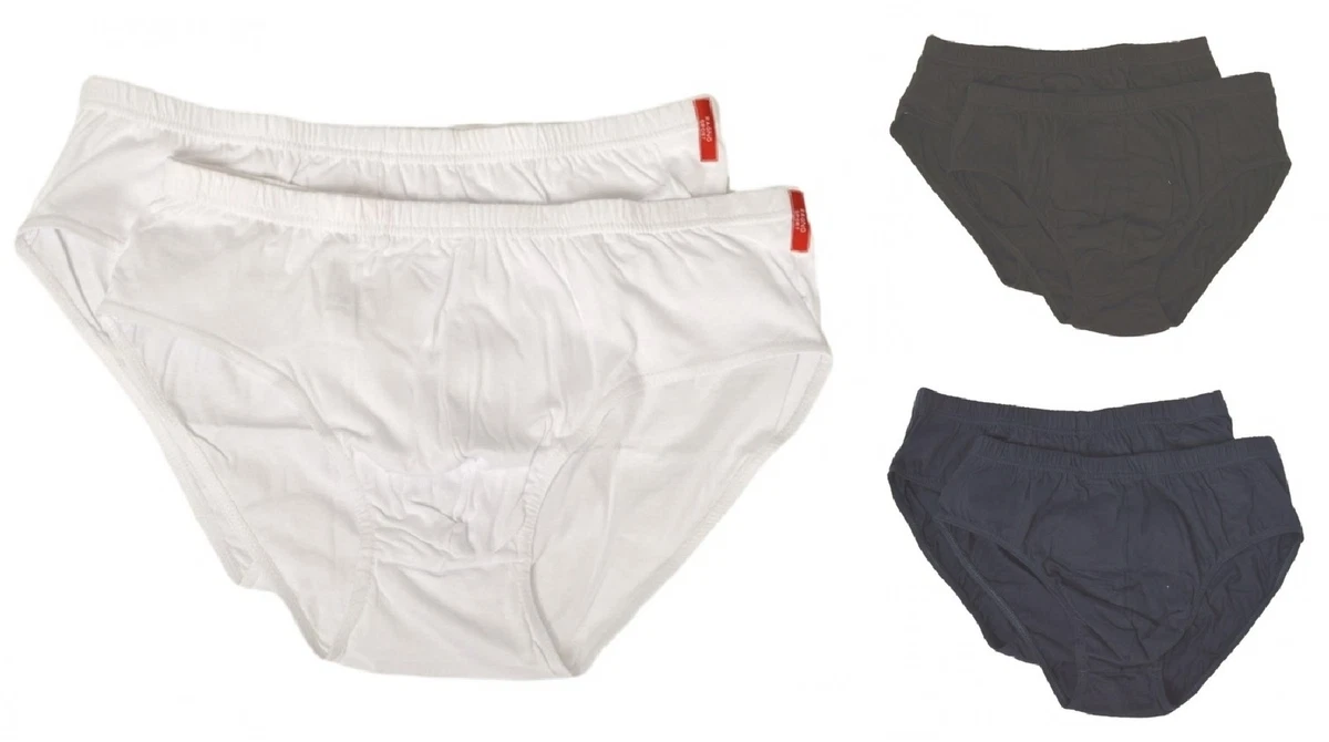 Stock 6 pezzi slip uomo microfibra elasticizzati lotto intimo mutande