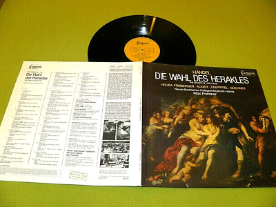 Handel - The Choice Of Hercules - Max Pommer / IMPORT LP Digital Audiophile NM