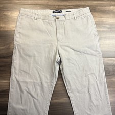 Chaps Pants Mens 40/30 Tan Custom Fit