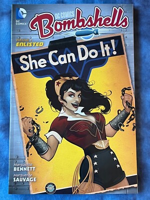 DC Comics Bombshells Vol 1 Enlisted New DC Comics TPB Paperback