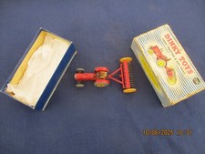 DINKY 27AK FARM TRACTOR & HAY RAKE