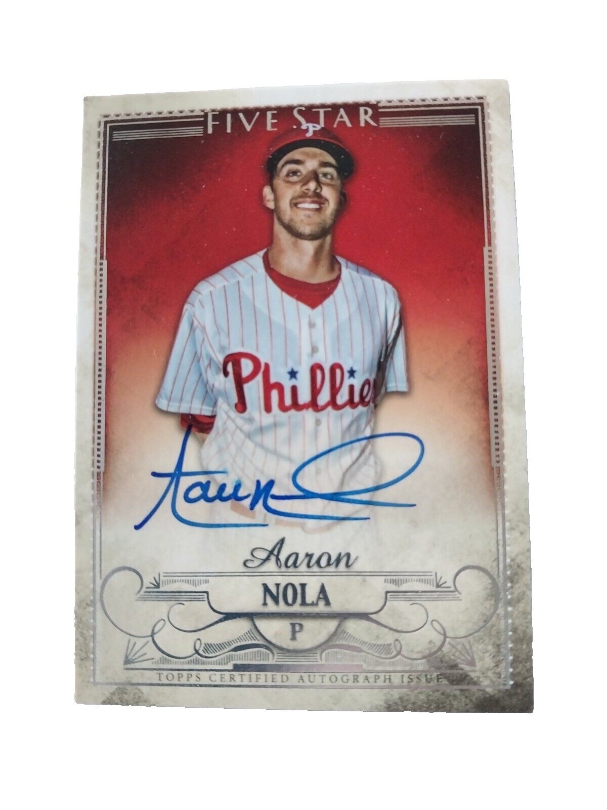 topps アーロン・ノラ 直書きサイン 1of1 topps アーロン・ノラ 直書きサイン 1of1