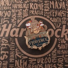Hard Rock Cafe HRC FLORENCE CITY ICON SERIES 2015 Lapel Pin Limited Edition