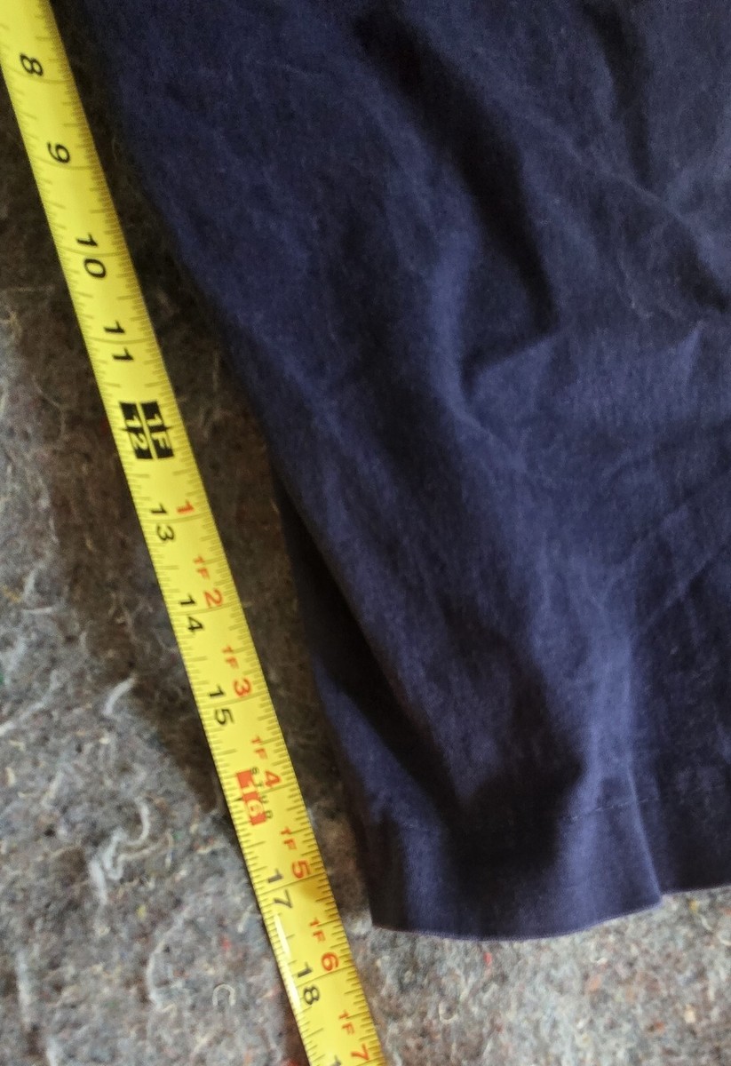 Vtg Liz and Me 0x blue capri pants View 5