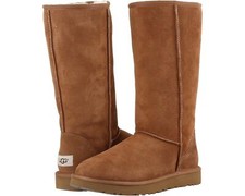 Women's UGG Classic Tall II Suede Upper Boot 1016224 Chestnut Authentic New