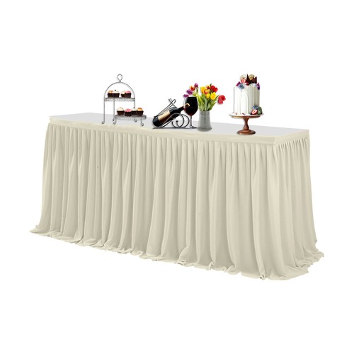Used Table Cover for Wedding, Party, Home Decoration Table skirts Table Cloth - Picture 74 of 116