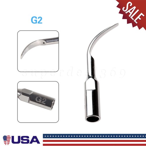 5 pezzi punte per ridimensionamento ad ultrasuoni dentali G1-G4 P1 adatte per picchio EMS manipolo o - Foto 10 di 27