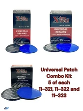 Xtra Seal 15pc Radial Tire Repair Round Patch Assortment SMALL MEDIUM LARGE Kit