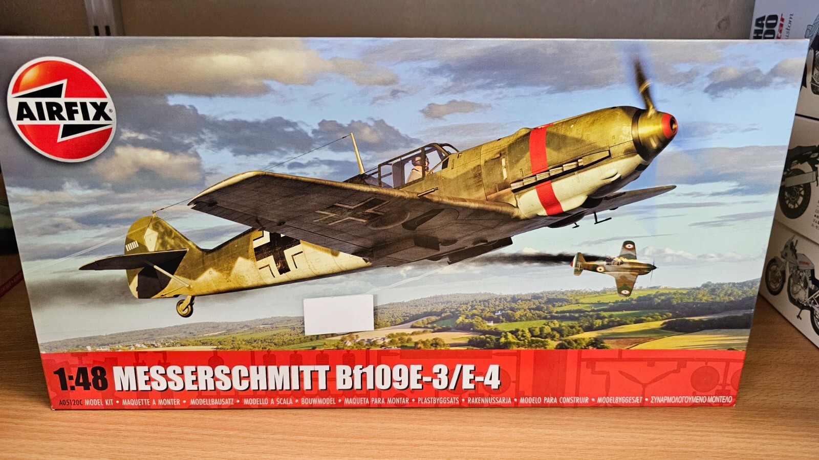 A05120C Airfix 1:48 Scale Messerschmitt Bf109E-3/E-4