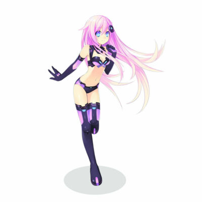 Hyperdimension Neptune Nepgear Noire Uni Blanc Ram Rom Acrylic Stand Figure