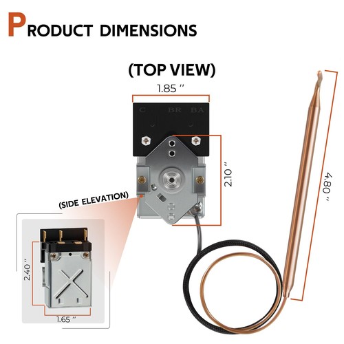 Kit thermostat cave à vin Brandt Thomson Vedette AS0003934