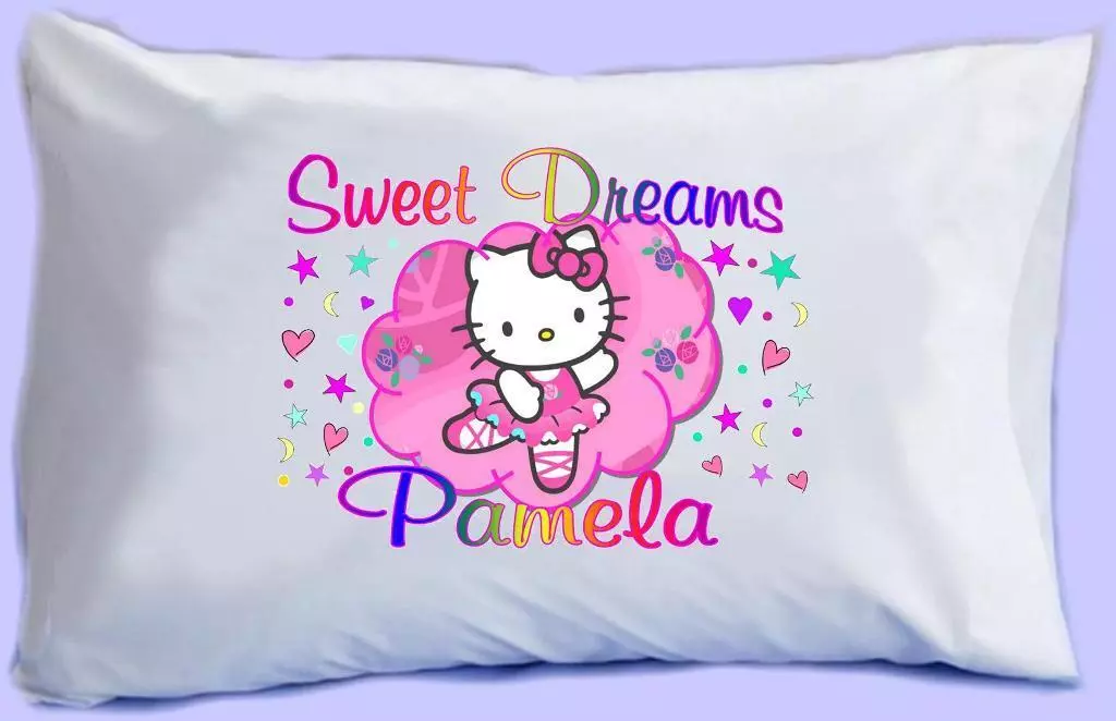 HELLO KITTY Personalized PILLOWCASE