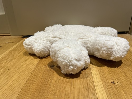 New Pottery Barn Figural Shapes Sherpa Snowflake Pillow - Picture 6 of 8