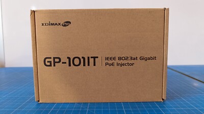 Edimax GP-101IT Gigabit PoE+ Injektor IEEE 802.3at (UK PLUG mit EU adapter)