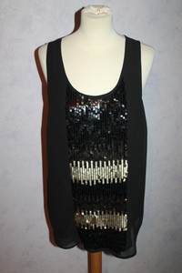 TUNIQUE VOILE FEMME °°° JENNYFER °°° SEQUINS . TAILLE L. NEUVE | eBay