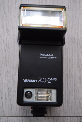 Regula Variant 740-2 MFD Blitz Aufsteckblitz Kamerablitz + Hanimex Agfa 20a
