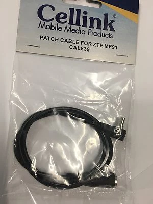 Telstra ZTE MF91 Wi-Fi 4G Patch Lead FME-M Direct connection Patch Lead CAL839. - Image 1 of 4