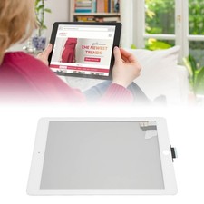 Touch Screen Replacement White Tempered Glass Easy Replaceable Digitizer Display