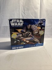 2010 Hasbro Star Wars Clone Wars Separatist Droid Tri-Fighter Open Box