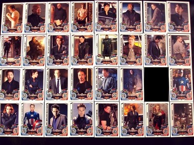 Topps Marvel HERO ATTAX Serie 2-The Avengers -MOVIE Filmkarten Karten Cards