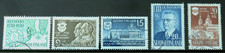 Finland 1950/51 set of 3 + 2 singles SG 492/5, 9 Used cat £5