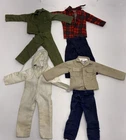 Vintage 12” GI Joe Uniform Outfit Lot Artic, Fatigues