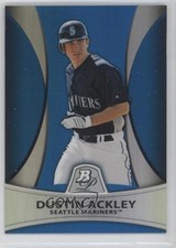 2010 Bowman Platinum Prospects Blue Refractor 16/99 Dustin Ackley #PP6 0s8