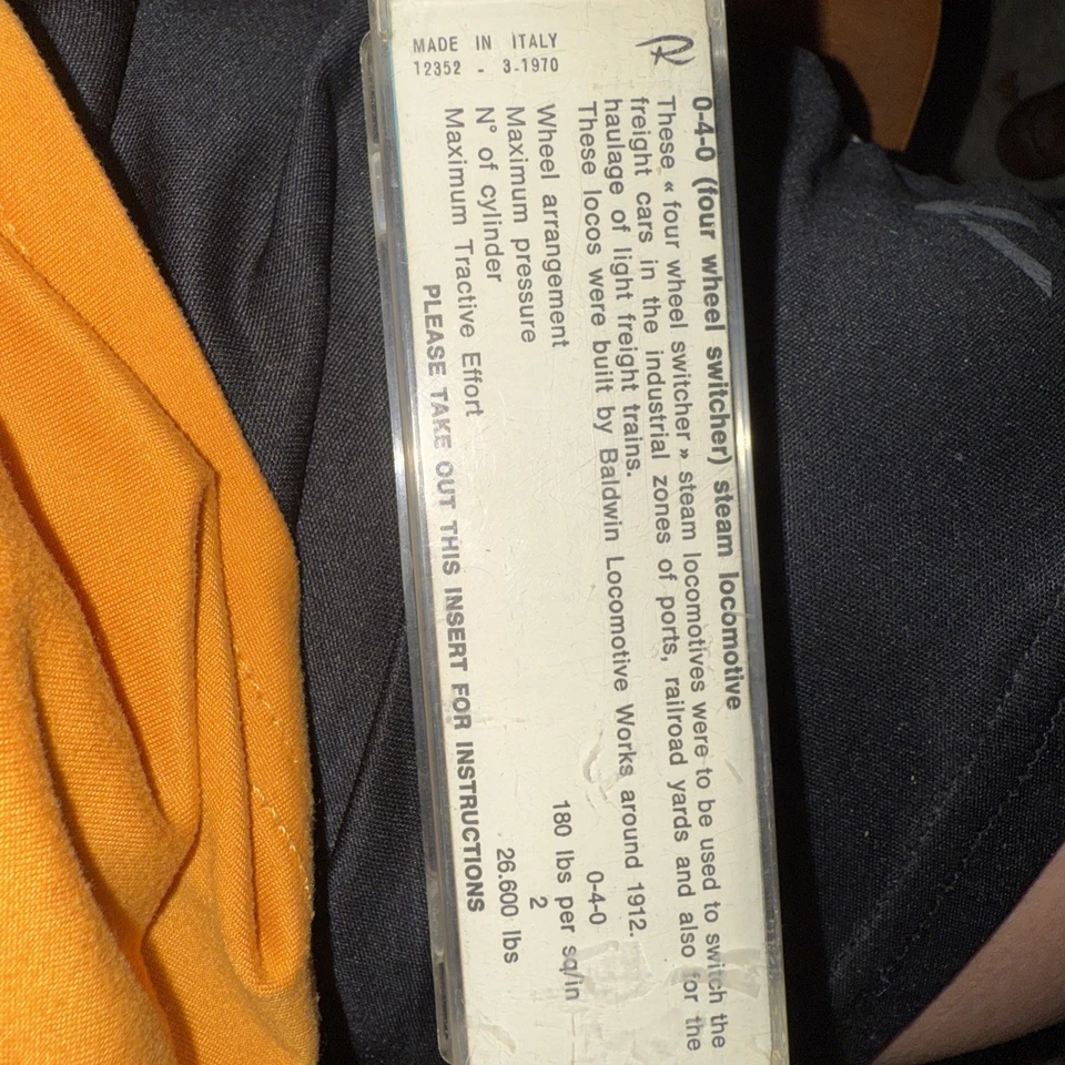 Vintage Atlas Steam Loco 0-4-0 B&O #89 2185 - Image 2 of 4