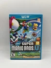 New Super Mario Bros U Nintendo Wii U Complete CIB