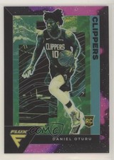 2020-21 Panini Flux Rookies Supernova Prizm 14/75 Daniel Oturu #248 q4j