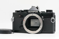 Meter Works MINT OLYMPUS OM-1 Black 35mm SLR Film Camera Body From JAPAN