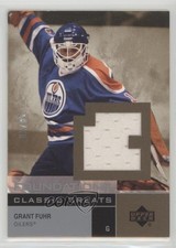 2002-03 Foundations Classic Greats Jerseys Silver 2/95 Grant Fuhr #G-GF HOF 2d8